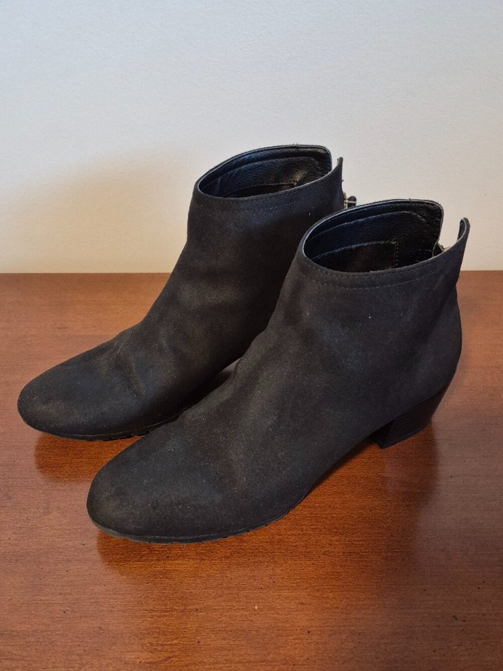 Black Suede Ankle Boots